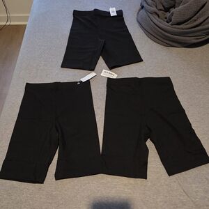 Old Navy Black Shorts Set Girls